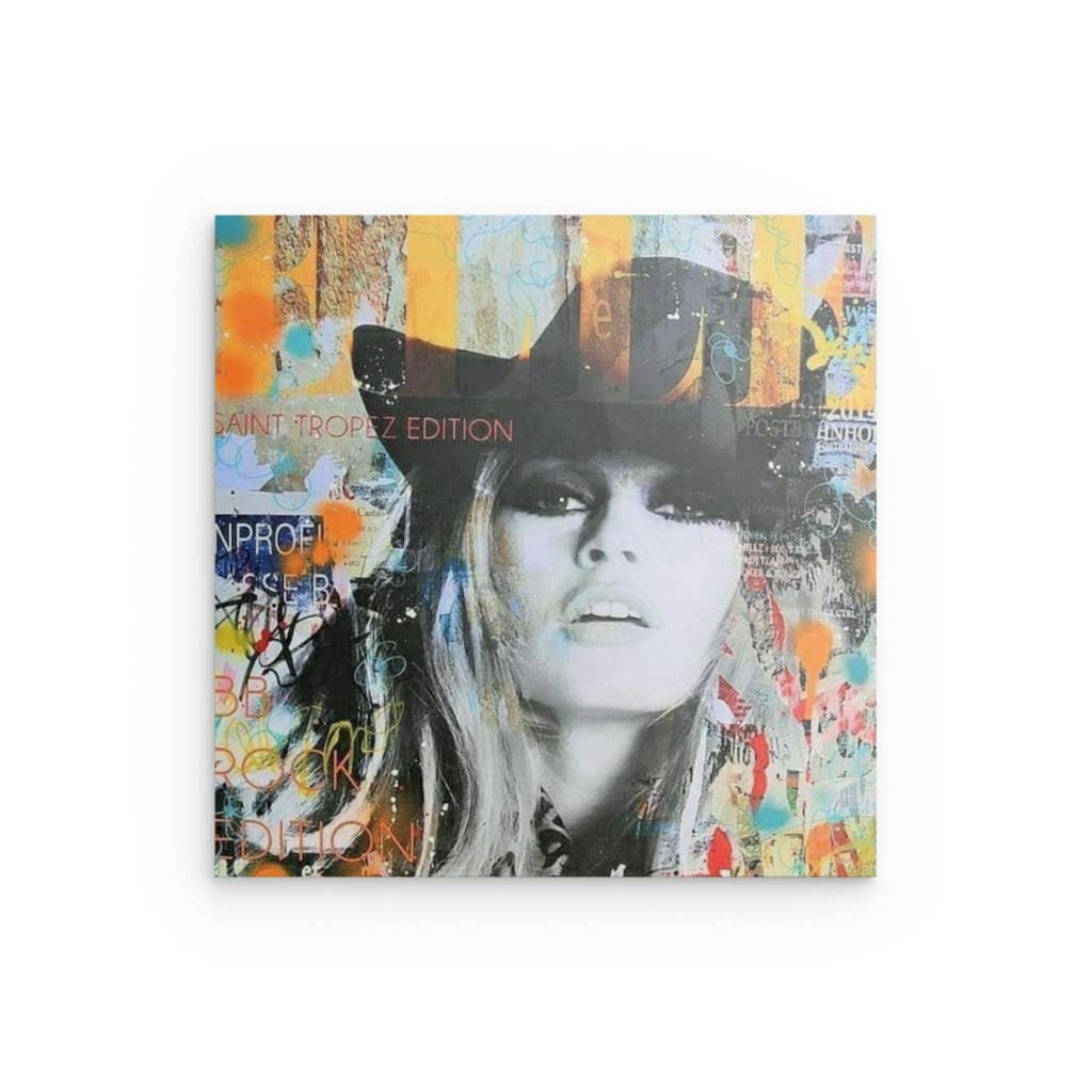 "Brigitte Bardot 1" auf Metall
