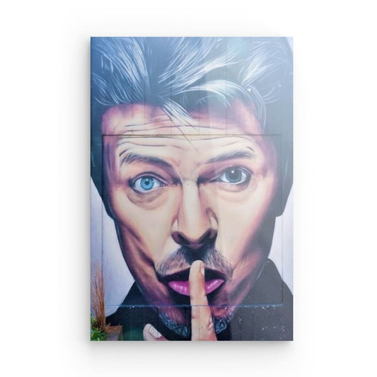 "David Bowie 3" auf Metall & Acrylglas