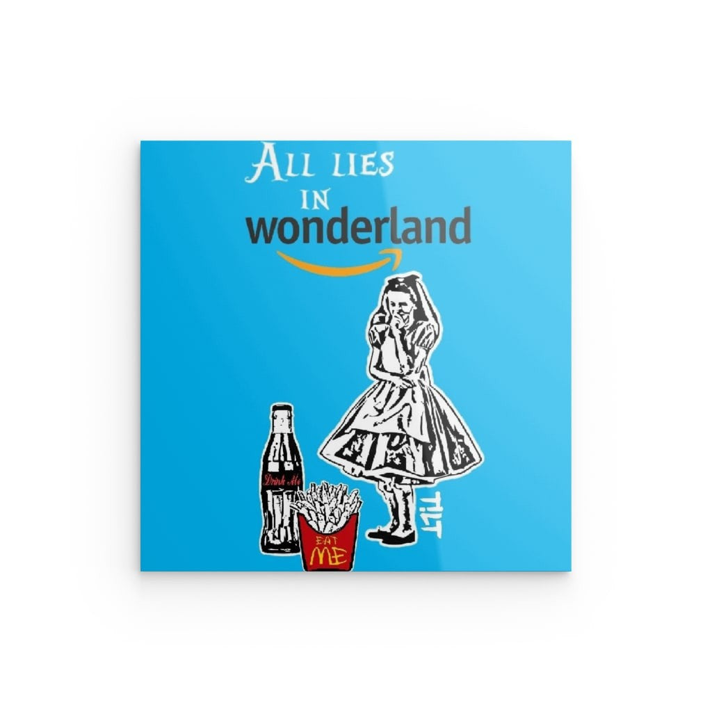 Tiny "T!LT Wonderland" auf Acrylglas