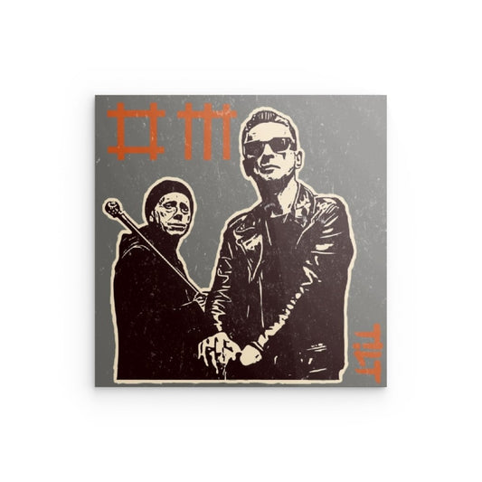 Tiny "T!LT rocks Depeche Mode 2" auf Metall