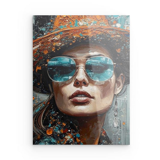 "Woman's Hat" auf Acrylglas - XL Edition