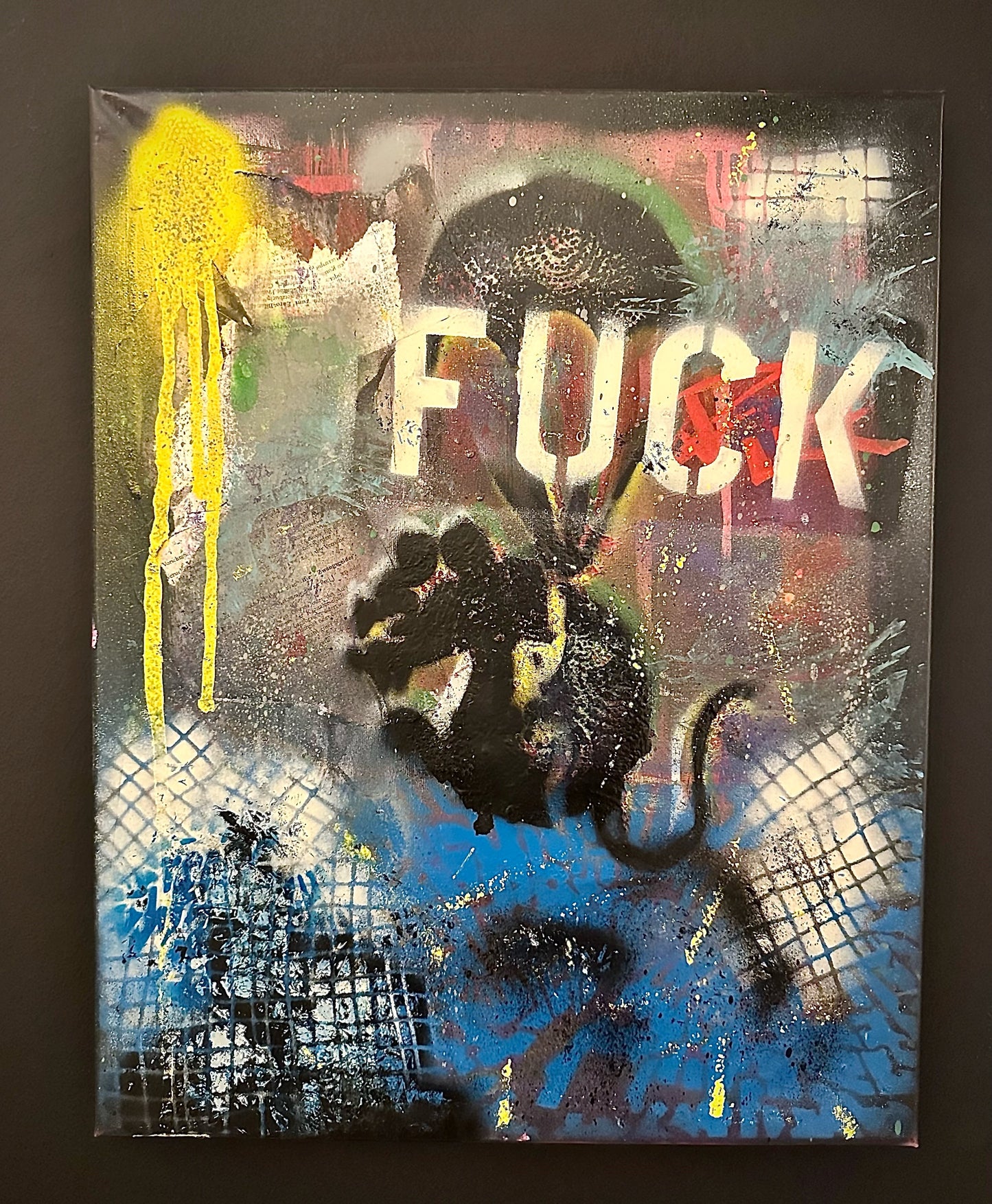 Original-Werk "Fuck"