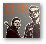 Tiny "T!LT rocks Depeche Mode 2" auf Relief-Metall