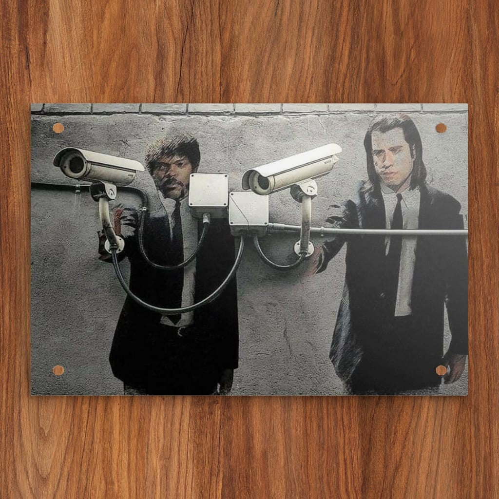 "Pulp Fiction" on metal