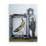 "Banksy &amp; Warhol" on metal