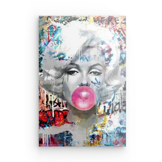 "Marilyn 4" auf Metall & Acrylglas