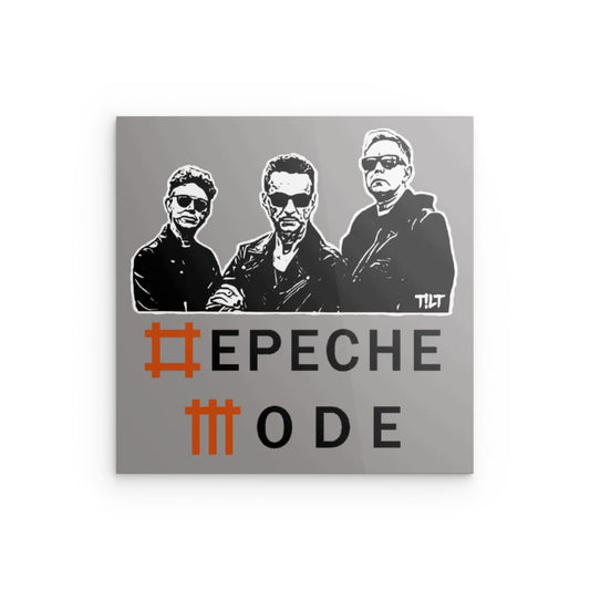 "T!LT rocks Depeche Mode 1" auf Metall