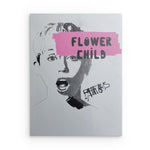 "Flower Child" auf Metall
