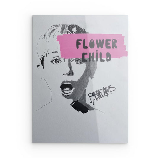 "Flower Child" auf Acrylglas