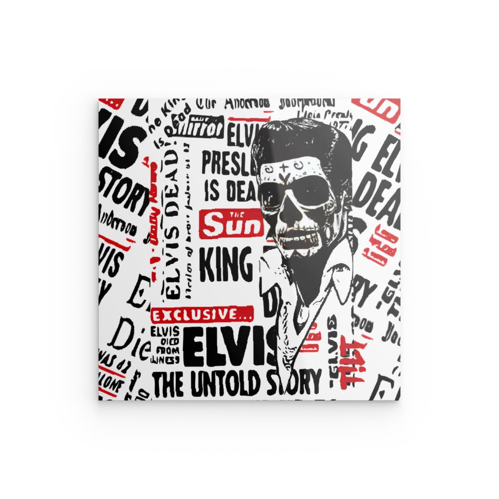 "T!LT Dead Elvis" auf Acryl Glas