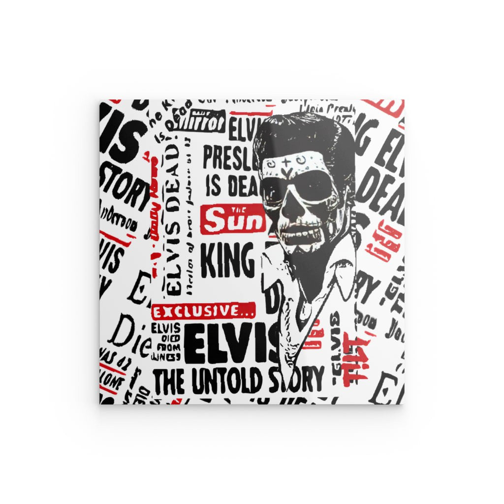 "T!LT Dead Elvis" auf Acryl Glas