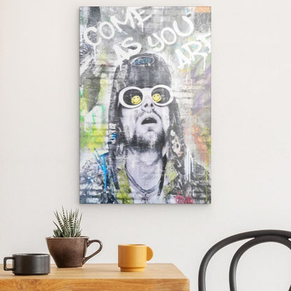 "Kurt Cobain CAYA" auf Acrylglas